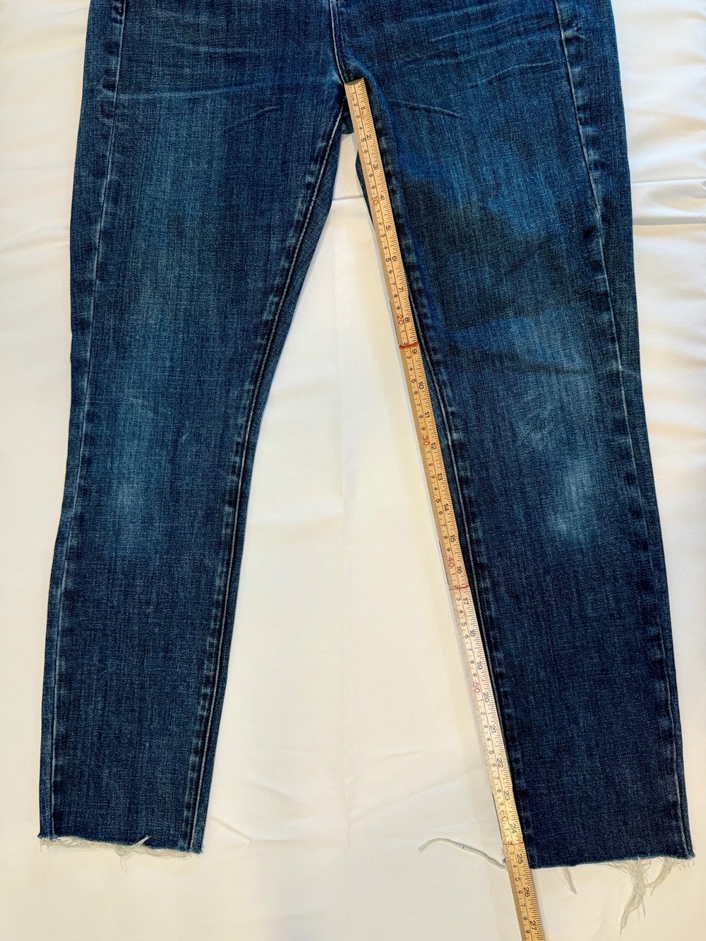 Vince Dark Blue Skinny Jeans Size 27 - Picture 7 of 8